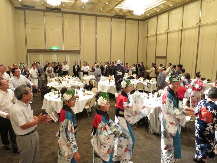 台中交換学生歓迎夜間例会パートナー同伴ビアパーティー